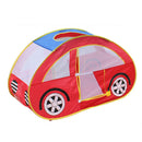 Kids Pop Up Foldable Indoor & Outdoor Car Shaped Ball Pit Play Tent Hut Toy