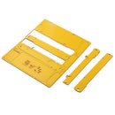 DIY Wooden Assembly Building Blocks Pen Container Pencil Case Pen Box Yellow