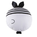 Stuffed Fish Striped Cotton Cushion Cover Pillow Sofa Decor