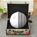 Stuffed Fish Striped Cotton Cushion Cover Pillow Sofa Decor