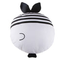 Stuffed Fish Striped Cotton Cushion Cover Pillow Sofa Decor