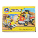 High Simulation Building Blocks Assembly Off-road Vehicle Developmental Toys