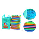 Kids Cloth Cards Developmental Toy with Learning Education Readings Patterns