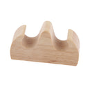 Calligraphy Simple Brushes Pen Pencil Holder Office Decor Wooden Stand Rest