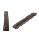 Catalpa Wooden Paperweights Engraved Chinese Poetry for Chinese Calligraphy Sumi Drawing