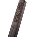 Catalpa Wooden Paperweights Engraved Chinese Poetry for Chinese Calligraphy Sumi Drawing
