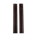 A Pair of Elegant Black Catalpa Wooden Paperweights for Chinese Calligraphy Sumi Drawing