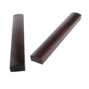 A Pair of Elegant Black Catalpa Wooden Paperweights for Chinese Calligraphy Sumi Drawing