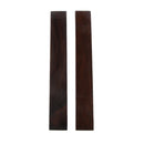 A Pair of Elegant Black Catalpa Wooden Paperweights for Chinese Calligraphy Sumi Drawing