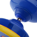 Professional 5 Bearing Diabolo Handsticks & String Juggling Spinning Toys - Blue