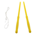 Professional 5 Bearing Diabolo Handsticks & String Juggling Spinning Toys - Blue