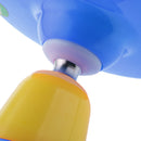 Single Wheel Professional Diabolo w/ Sticks Strings Kids Juggling Toy Blue