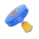 Single Wheel Professional Diabolo w/ Sticks Strings Kids Juggling Toy Blue