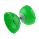 Professional Double Bowl 1-bearing Diabolo Stick & String Juggling Toy Green