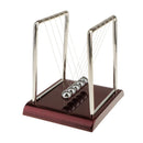 Plastic Base Stand Steel Ball Classic Newton Cradle Balance Balls Square-S