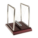 Plastic Base Stand Steel Ball Classic Newton Cradle Balance Balls Square-S