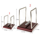 Plastic Base Stand Steel Ball Classic Newton Cradle Balance Balls Square-S