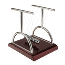 9x7x8.5cm Newton Cradle Executive Balance Ball Pendulum Toys T Shape-S