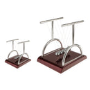 17.5x14.5x17.5cm Newton Cradle Executive Balance Ball Pendulum Toy T Shape-L