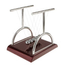 17.5x14.5x17.5cm Newton Cradle Executive Balance Ball Pendulum Toy T Shape-L