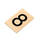 Insert Wood Board Counting Number Pieces Maths Preschool Children Educational Toy