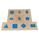 Wooden Block Sorter Geometrical Shape Preschool Kids Learning Puzzle Toy