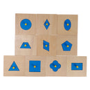 Wooden Block Sorter Geometrical Shape Preschool Kids Learning Puzzle Toy