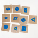 Wooden Block Sorter Geometrical Shape Preschool Kids Learning Puzzle Toy