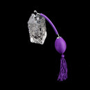 35ml Vintage Crystal Glass Atomizer Perfume Bottle Spray Purple Lady Gift