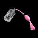 35ml Vintage Crystal Glass Atomizer Perfume Bottle Spray Pink Lady Gift