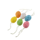Leakage Empty Plastic Easter Hand Painted DIY Eggs Display Gifts Decorations