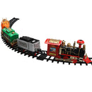 Lifelike Plastic Classic Electric Track Train with Sound and Smoke Kids Toy Gift