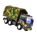Diecast Military Model Truck Vehicles Children Toy Gift Soldier Carrier Car