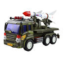 Plastic Diecast Military Model Truck Vehicles Children Toy Gift Rocket Missile Car