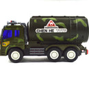 Plastic Diecast Military Model Truck Vehicles Children Toy Gift Tanker Car