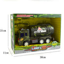 Plastic Diecast Military Model Truck Vehicles Children Toy Gift Tanker Car