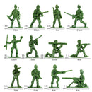 210 Pcs Army Toy Military Model Action Figure Gift Soldiers with Aircraft