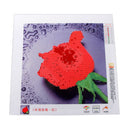 5D DIY Diamond Painting Rose Embroider Cross Stitch Craft Home Decor Charms Ornament Gift Red