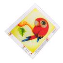 Animal Embriodery Rhinestone Painting Cross Stitch Kit DIY Craft Kids Xmas Home Decor Gift - Parrot