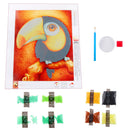 Animal Embriodery Rhinestone Painting Cross Stitch Kit DIY Craft Kids Xmas Home Decor Gift Pecker