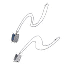 Anime Attack On Titan Shingeki no Kyojin Badge Pendant Necklace Gift Blue