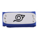 Naruto Hokage Konoha Ninja Leaf Village Logo Blue Headband for Anime Cosplay