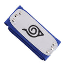 Naruto Hokage Konoha Ninja Leaf Village Logo Blue Headband for Anime Cosplay