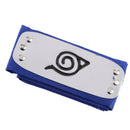 Naruto Hokage Konoha Ninja Leaf Village Logo Blue Headband for Anime Cosplay