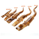 Crocodile/Aligator Shaped Wooden Craft Model Home Showcase Display Toy 30cm