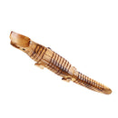 Crocodile/Aligator Shaped Wooden Craft Model Home Showcase Display Toy 30cm