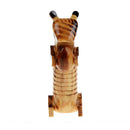 Squirrel Animal Shaped Wood Craft Model Home Room Desk Showcase Display Toy