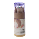 Coloured Pencil w/ Sharpener Non Toxic School Card Child Painting Set of 12
