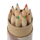 Coloured Pencil w/ Sharpener Non Toxic School Card Child Painting Set of 12