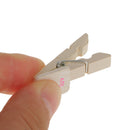 Mini Cute Numbers Wooden Pegs Craft Photo Hanger Paper Postcard Holder Clip Pack 12pcs
